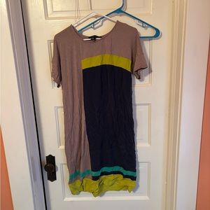 BCBG MAXAZRIA colorblick sheath dress - Large